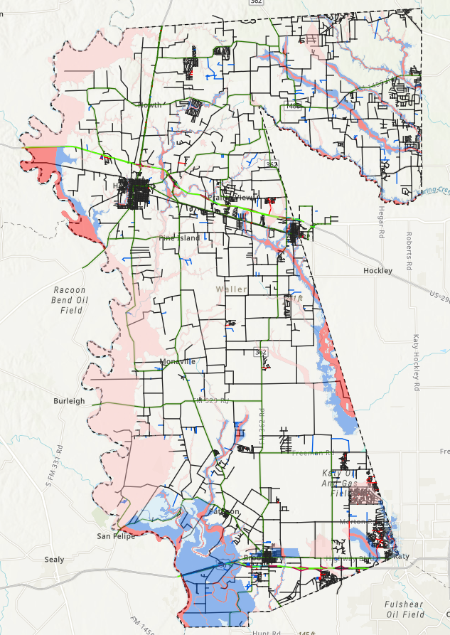 Waller County LJA Map